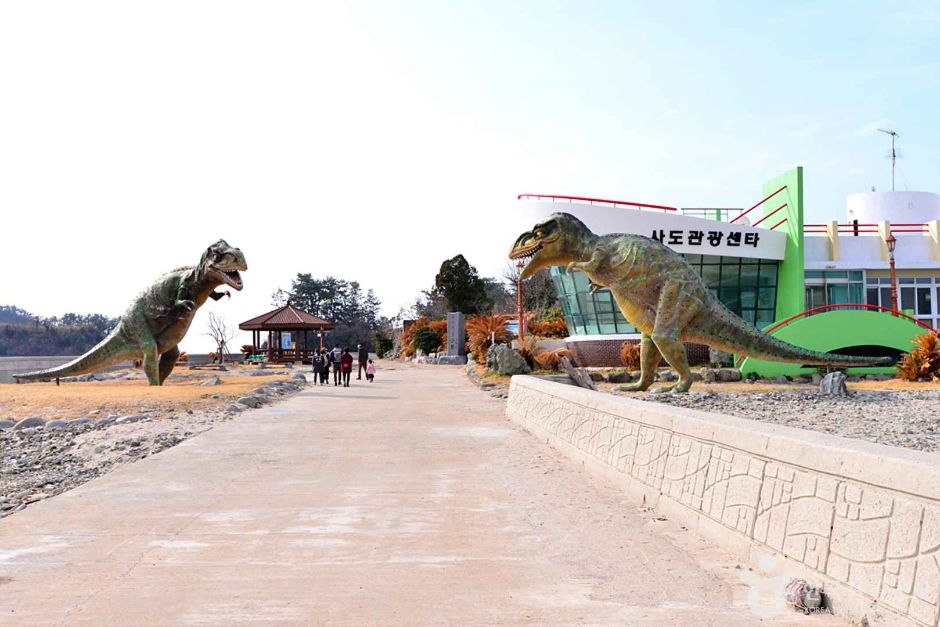 낭도 공룡발자국 화석산지
